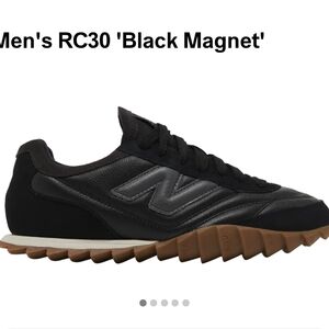 New Balance RC30 Black Magnet Sneakers